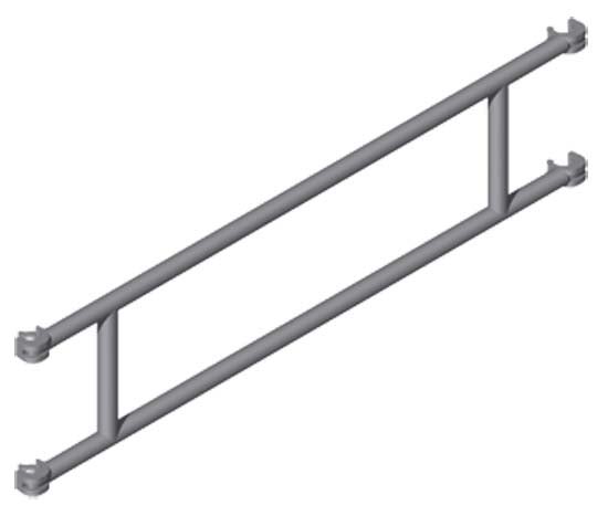 Leiterrahmenelement für Baugerüst