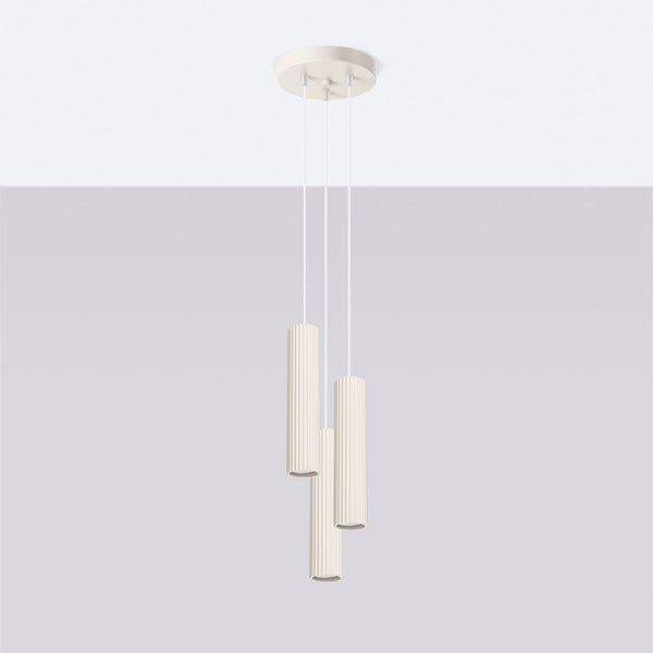 Pendelleuchte mit drei Lampen für Innenräume