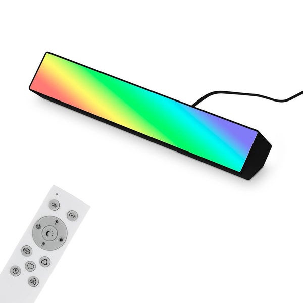 LED Wall Washer RGB WiFi Bluetooth App 9 W schwarz Kunststoff Briloner