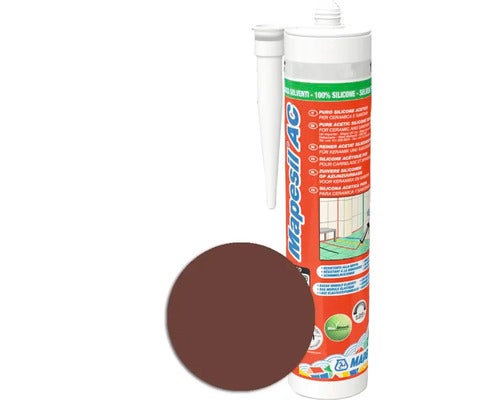 Mapesil AC Silikonkartusche mit Farbbeispiel