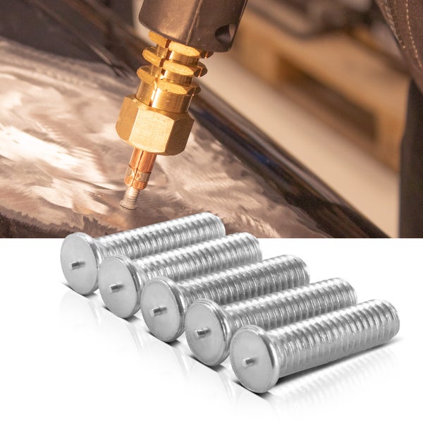 STAHLWERK 2 x Alu Schweißbolzen M4 100er Set Smart Repair Ausbeulspotter Zubehör