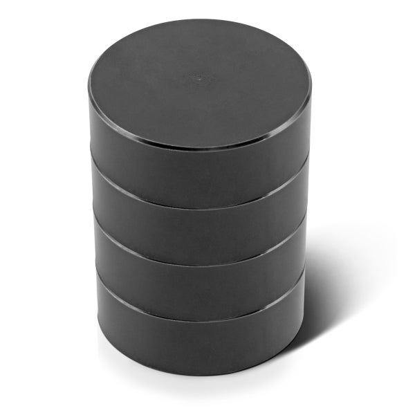 Magnet-Anschlag stapelbar 44 x 15 mm universell einsetzbar 4er Set