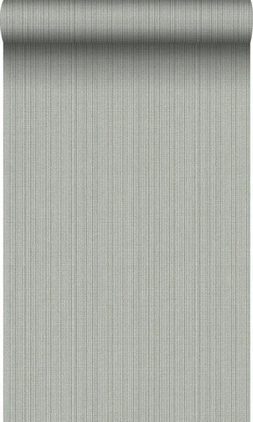 Origin Wallcoverings Tapete Gewebeoptik Grau - 0,53 x 10,05 m - 347629