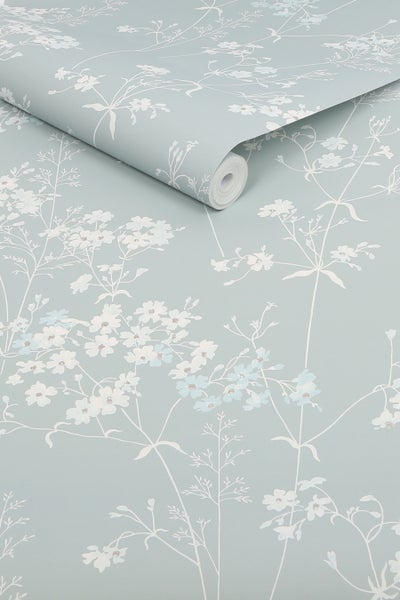 Next Vliestapete | Leaf - Blau - 10mx52cm