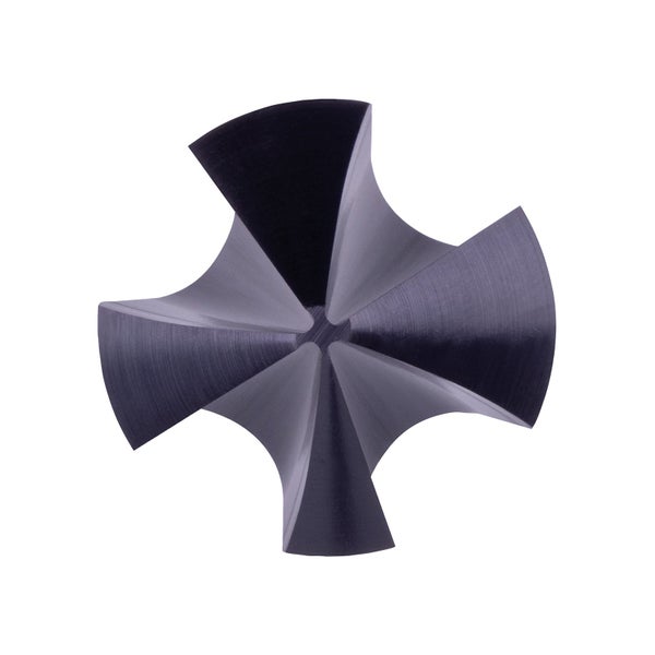 Ansicht einer Forstnerbohrkrone