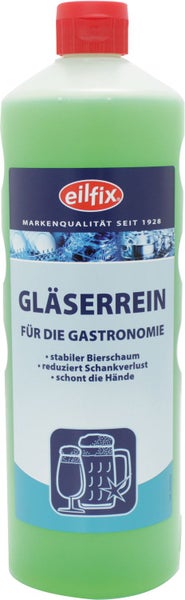 Gläser Reiniger - Eilfix, für die hygienische, manuelle Gläserreinigung.