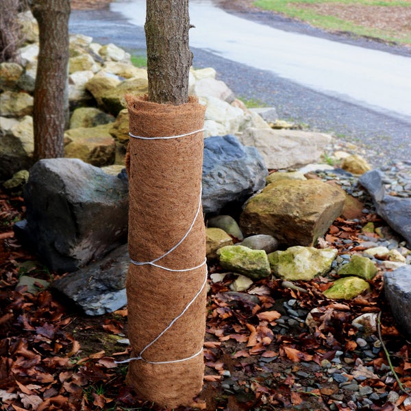 26m Kokosmatte Winterschutz Böschungsmatte Kokosfasermatte 800g/m² 0,75m breit