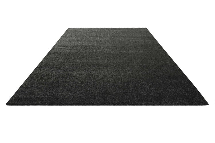 Teppich Anthrazit Kurzflor Lido Homie Living 133x200 cm
