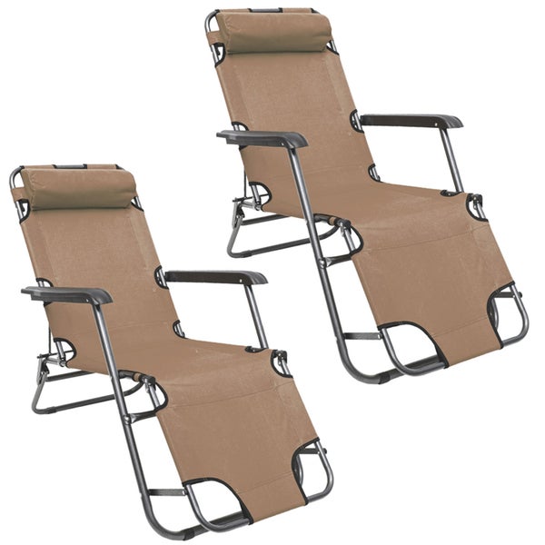 AMANKA 2er Set: 153x60 Relaxliege Garten Liegestuhl Klappbar - Gartenstuhl mit Liegefunktion - Sonnenliege Faltbar - Campingliege Leicht - Gartenliege Wetterfest Strandliege Relaxsessel Outdoor Liege
