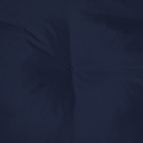 Beautissu Flair BR Bankauflage 120x50cm Dunkelblau
