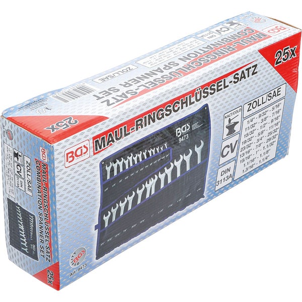 BGS technic Gewindeschneid- und HSS-Bohrersatz in Metallkassette, 16-teilig