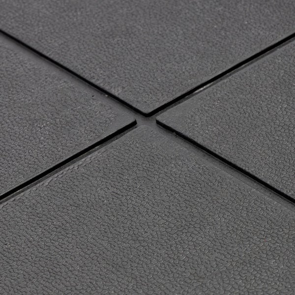 Gummimatte - Stecksystem - Größe: 92x92 cm - Glatt