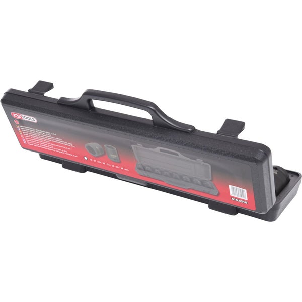 KS Tools Logo. Steckschlüssel-Satz im Werkzeugkoffer