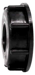 Airfit Überwurfmutter 3/4 AG 59 mm x 6 mm, schwarz, 50653TS