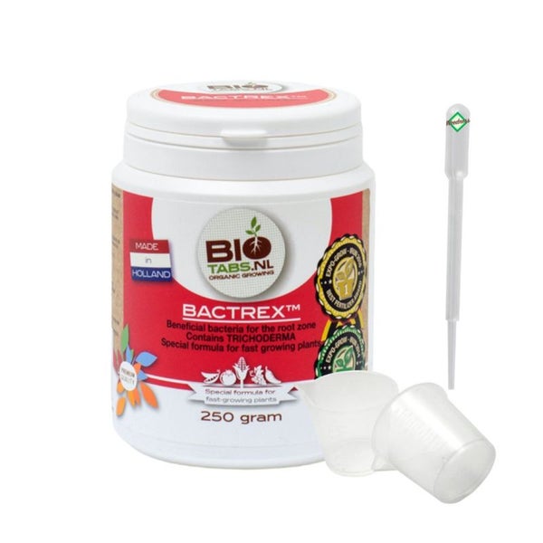 BioTabs Bactrex 250g – Biologischer Bodenverbesserer gegen Parasiten für starke Wurzeln & gesundes Pflanzenwachstum
