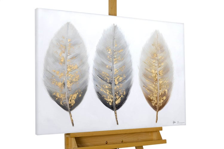Handgemaltes Gemälde Acrylfarbe 100x75cm Braun