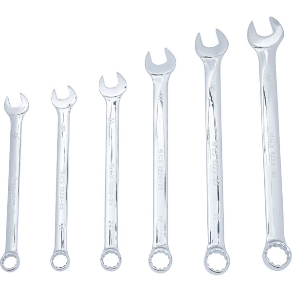 BGS Maul-Ringschlüssel-Satz extra lang SW 21 - 32 mm 6tlg. - 1229