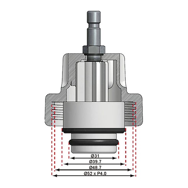 BGS Technic Werkstattfeile mit Griff