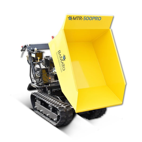 BAMATO MTR-500PRO Mini Dumper mit Kettenlaufwerk und Kippfunktion