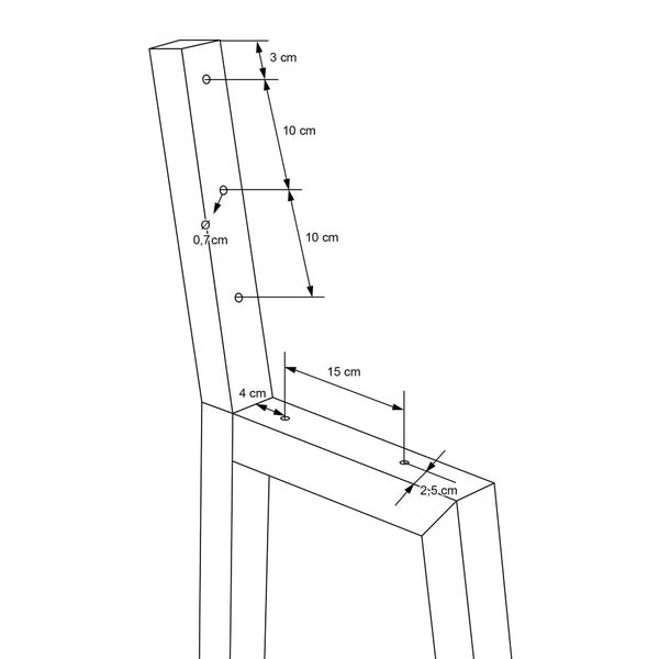 ML-Design 2 Stück Bankbeine H-Form 47x77,5cm Schwarz aus Stahl, stabil wetterfest rostfrei, Bankgestell aus Metall mit Rückenlehne für Außenbereich, DIY Gartenbank Bankkufen Bankfüße Parkbank Sitzbank