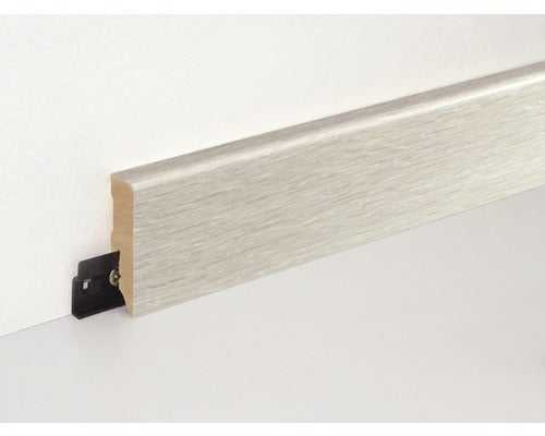 Sockelleiste Eiche grau foliert FU062L 15x58x2400 mm