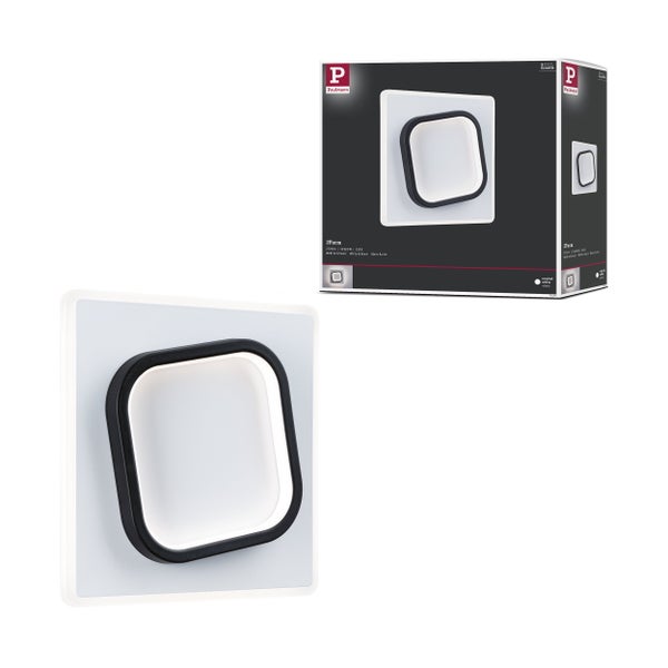 LED Wandleuchte 2Form 4000K 1640lm 230V 13W / 9W Weiß, Schwarz