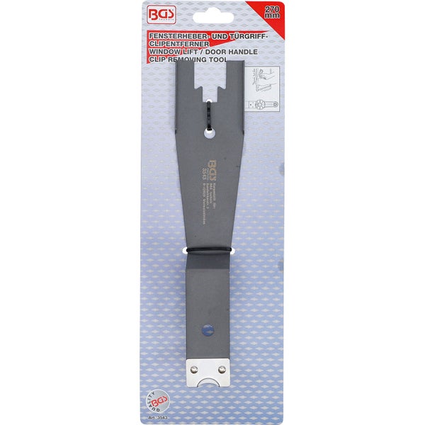 BGS technic Fensterheber und Türgriff Clipentferner Werkzeug