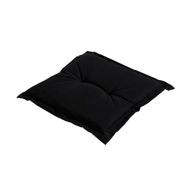 Sitzkissen Panama schwarz - Ca. 50x50 cm - 4er-Set