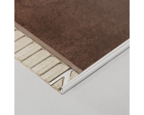 Winkel-Abschlussprofil Dural Durosol DSAE 125 Länge 100 cm Höhe 12,5 mm alu-silber
