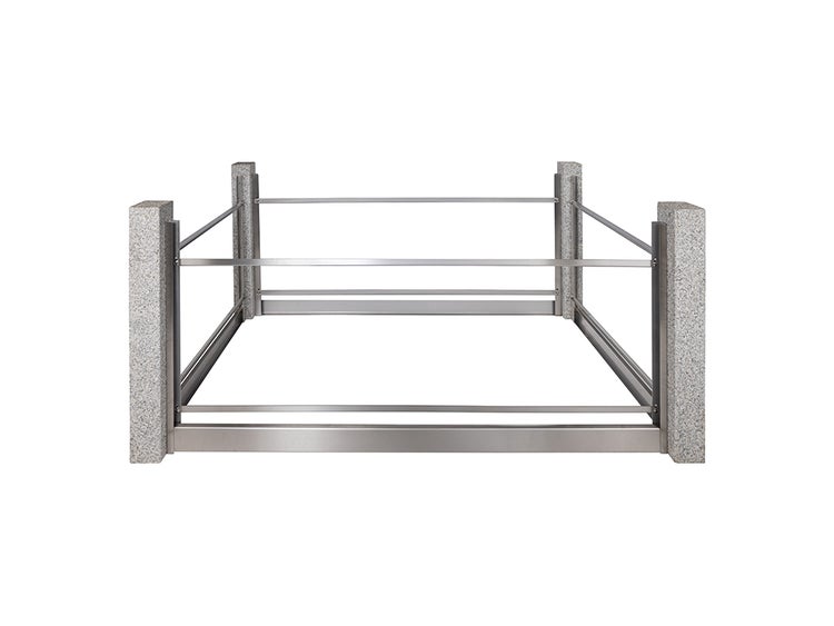 Hochbeet klassisch Bausatz Rottal (2,24 x 1,24 x 1m)