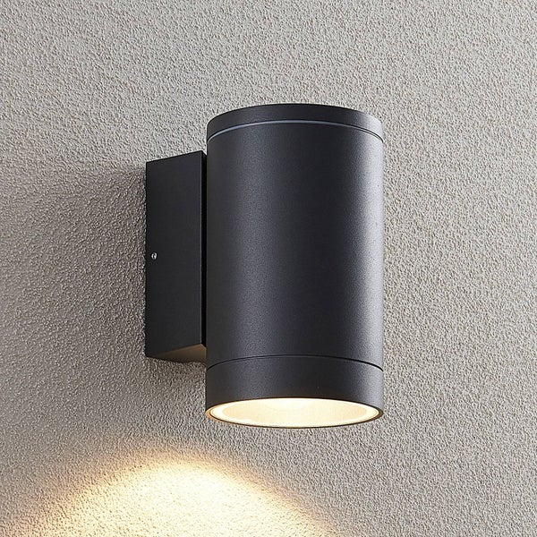 Zylindrische Wandleuchte für den Außenbereich