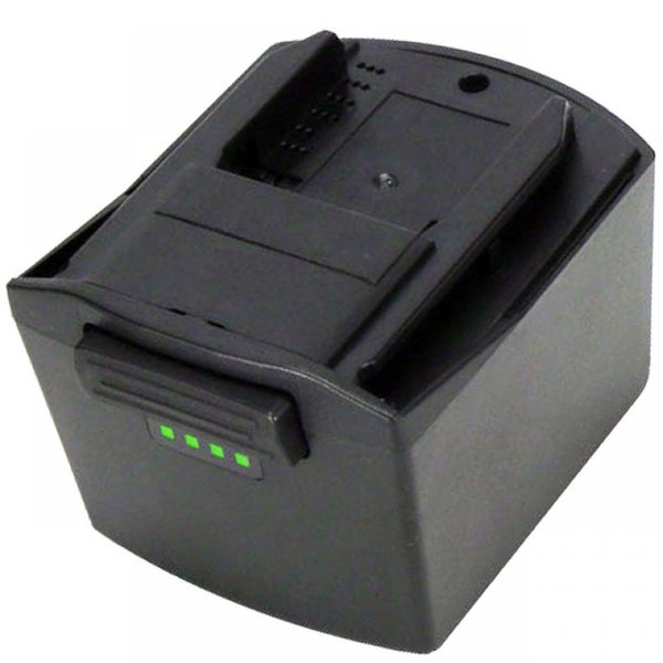 Schwarzes Akkuladegerät