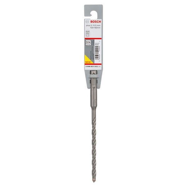 Bosch Hammerbohrer  plus-3 6,5x100x160mm - 2608831012