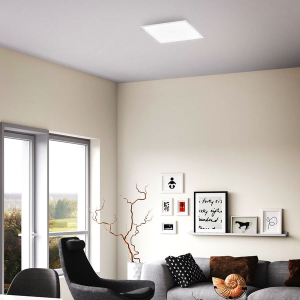 LED Panel 45x45 cm - 22W, 2200lm, flach, neutralweiß, weiß