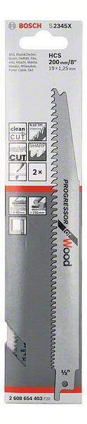 Bosch 10x Säbelsägeblatt S 2345 X Progressor for Wood