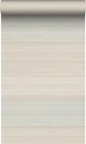 Origin Wallcoverings Tapete Gewebeoptik mit Farbverlauf Beige - 0,53 x 10,05 m - 347750