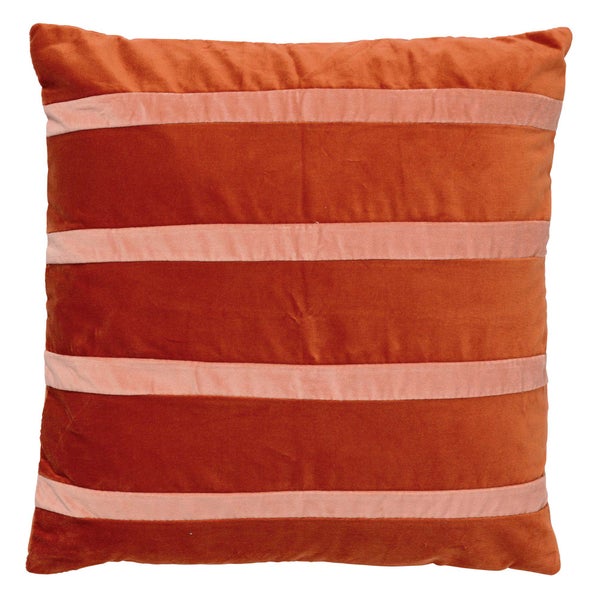 Pemm Kissenbezug - Gestreift 45x45 cm, Orange