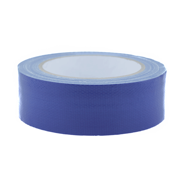 Blaue Gewebeklebebandrolle