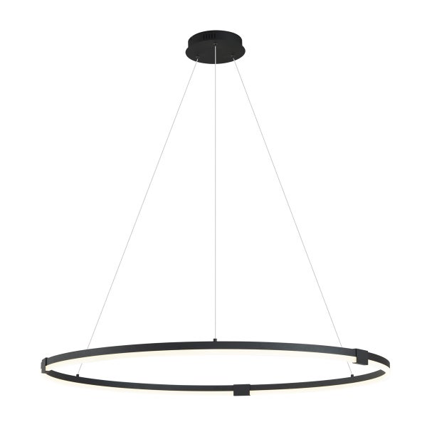 Ovale Pendelleuchte mit LED-Beleuchtung