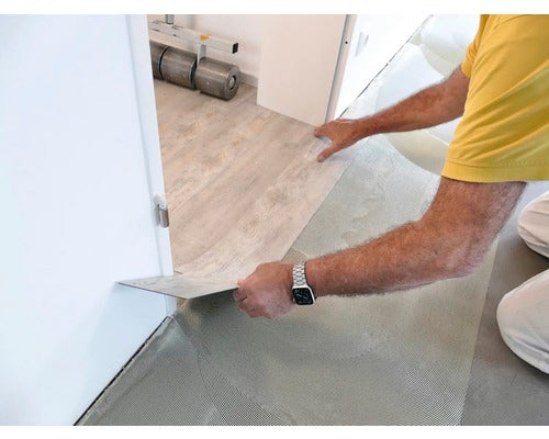 Verlegung von Vinylboden im Innenraum