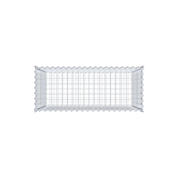 Gabione 100 cm x 70 cm x 40 cm (L x H x T), Maschenweite 5 cm x 5 cm, Spirale