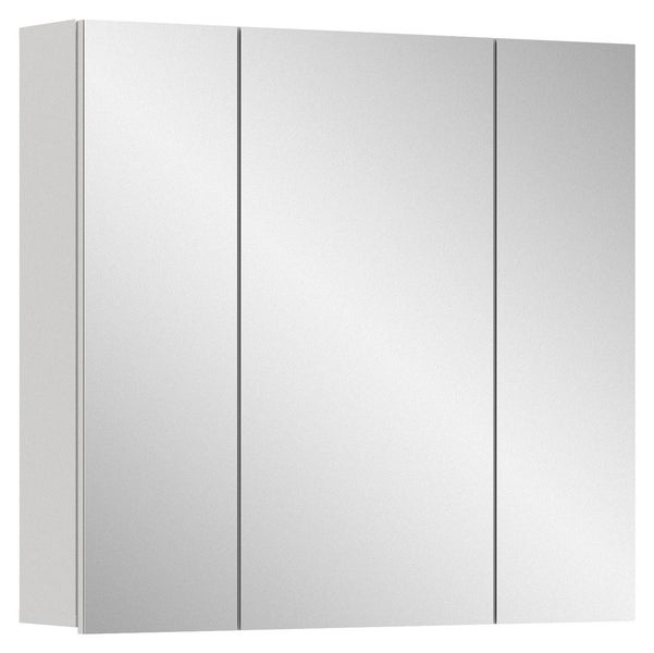 Xonox.home Spiegelschrank Vira 82 x 18 x 77 cm weiß 3-türig