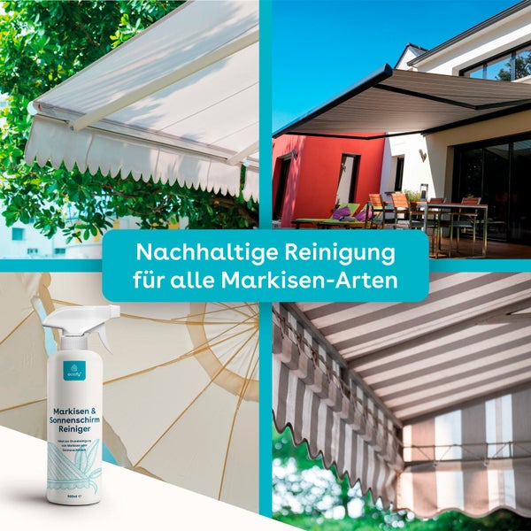 eco:fy Markisen- und Sonnenschirm-Reiniger • Schmutz- und Fleckentferner
