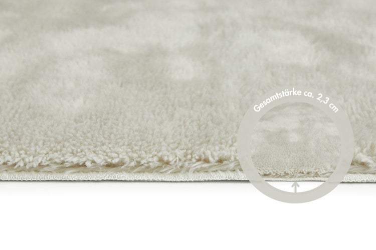 Badematten Set Florida bestehend aus zwei Badematten 40 x 60 cm und 50 x 80 cm in Beige
