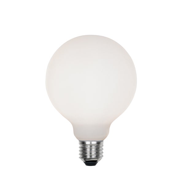 E27 dimmbar in Kelvin LED-Lampe G95 Milchglas 4W 430 lm 2200-4000K