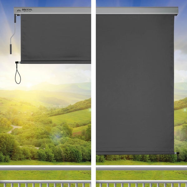 Sol Royal SolVision MS5 Senkrechtmarkise 1,4x2,5m Anthrazit