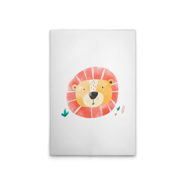 Leinwandbild mit Löwenmotiv