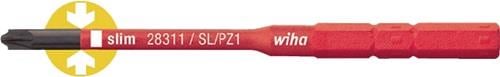 Wiha Wechselklinge SlimBit electric Plus / Minus Schlitz / PZD 2 x 75 mm VDE isoliert - 34590
