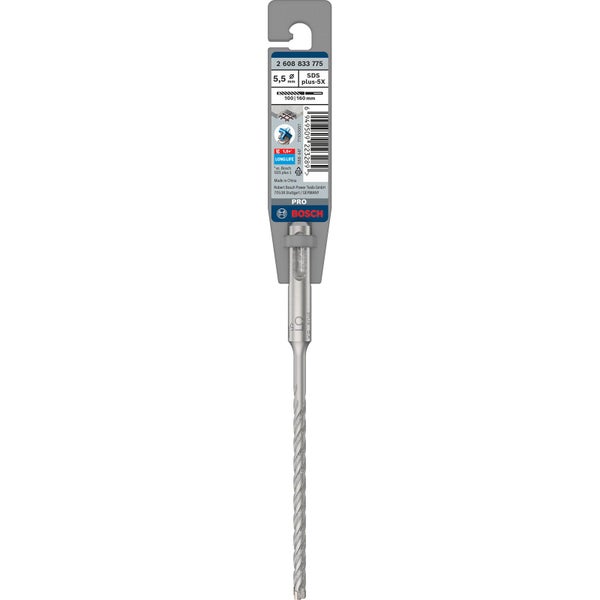 Bosch PRO SDS plus-5X Hammerbohrer 5,5 x 100 x 160 mm - 2608833775