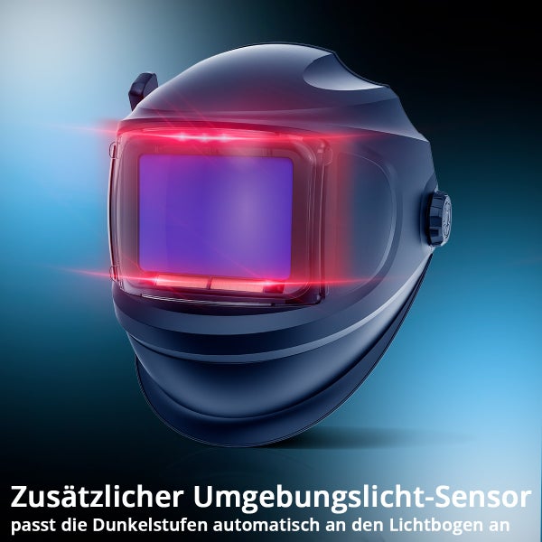 Schweißhelm mit automatischer Abdunklung